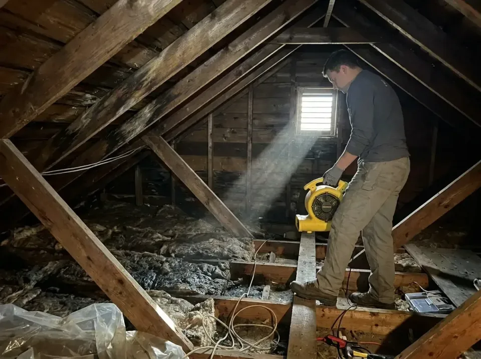 attic-water-damage-drying-proc-007 — frequently asked questions, Emergency Water Extraction & 24/7 Flood Response in Pinella…